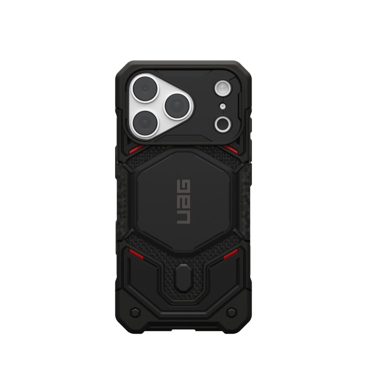 iPhone 18 Pro / 17 Pro UAG Monarch Pro Deksel - MagSafe Kompatibel - Kevlar Black