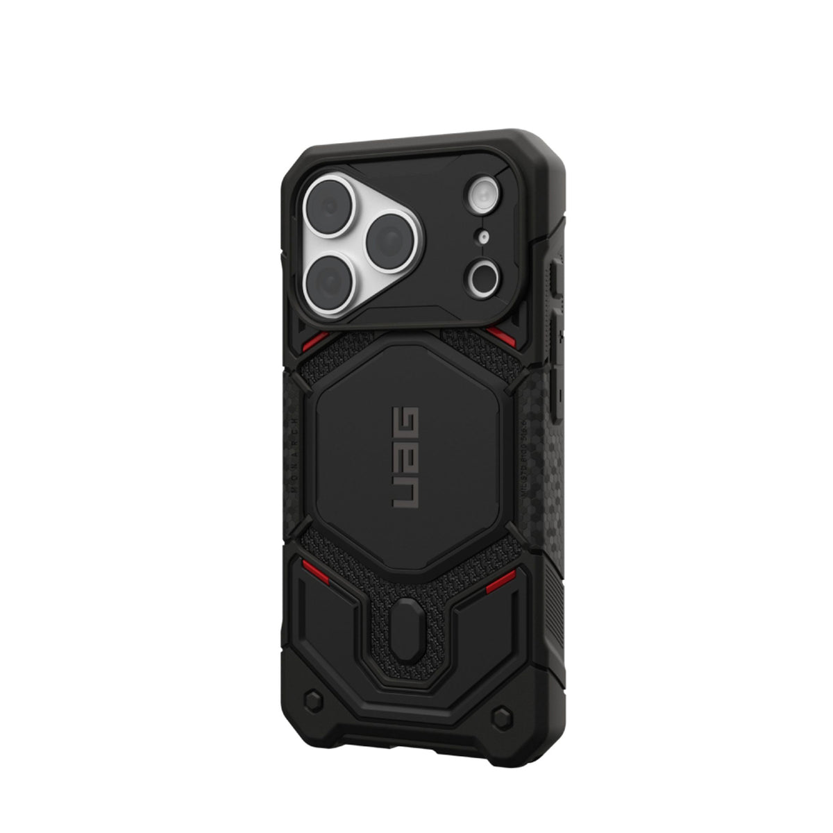 iPhone 18 Pro / 17 Pro UAG Monarch Pro Deksel - MagSafe Kompatibel - Kevlar Black