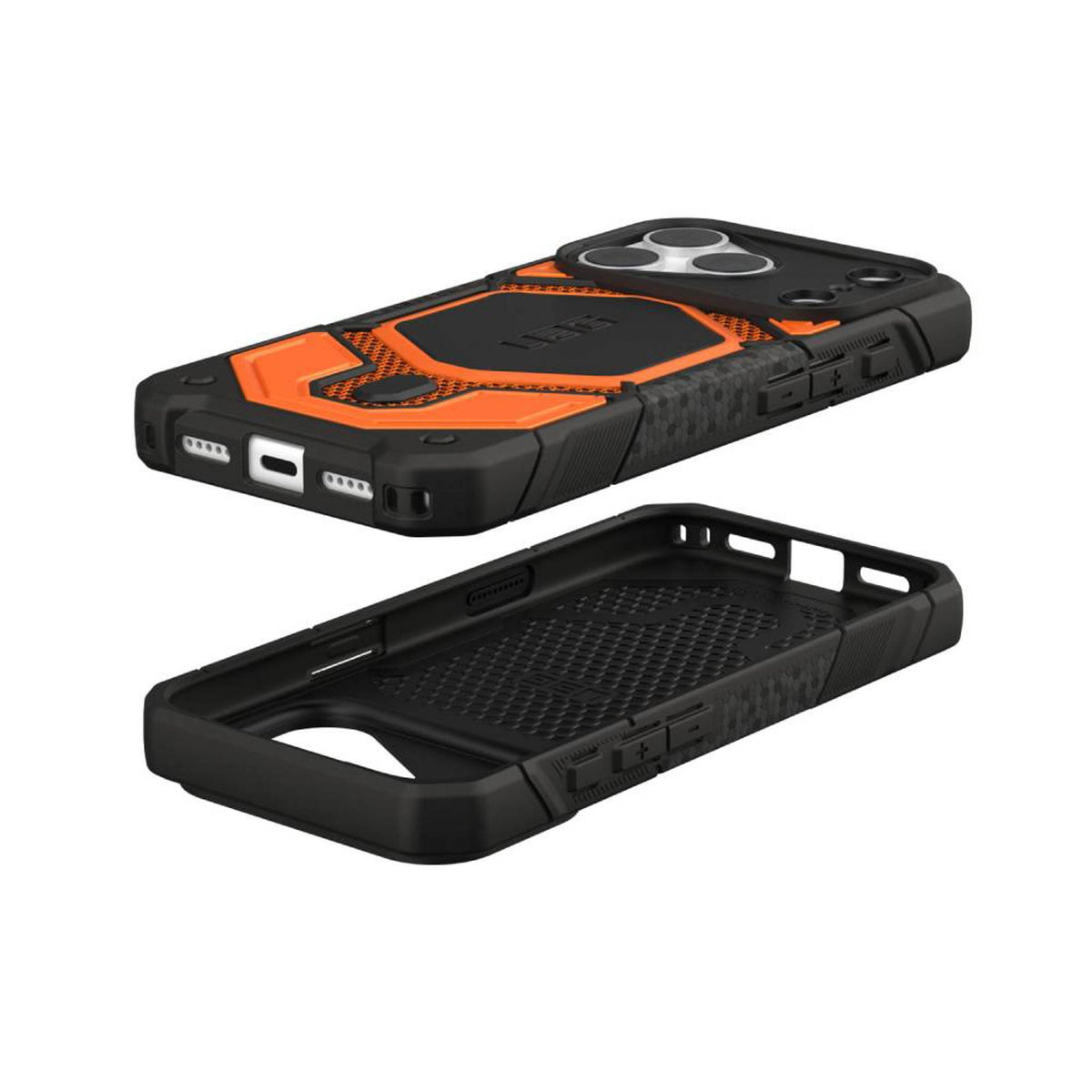 iPhone 18 Pro Max / 17 Pro Max UAG Monarch Pro Deksel - MagSafe Kompatibel - Kevlar Burnt Orange