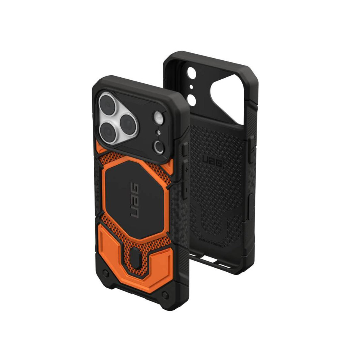 iPhone 18 Pro Max / 17 Pro Max UAG Monarch Pro Deksel - MagSafe Kompatibel - Kevlar Burnt Orange