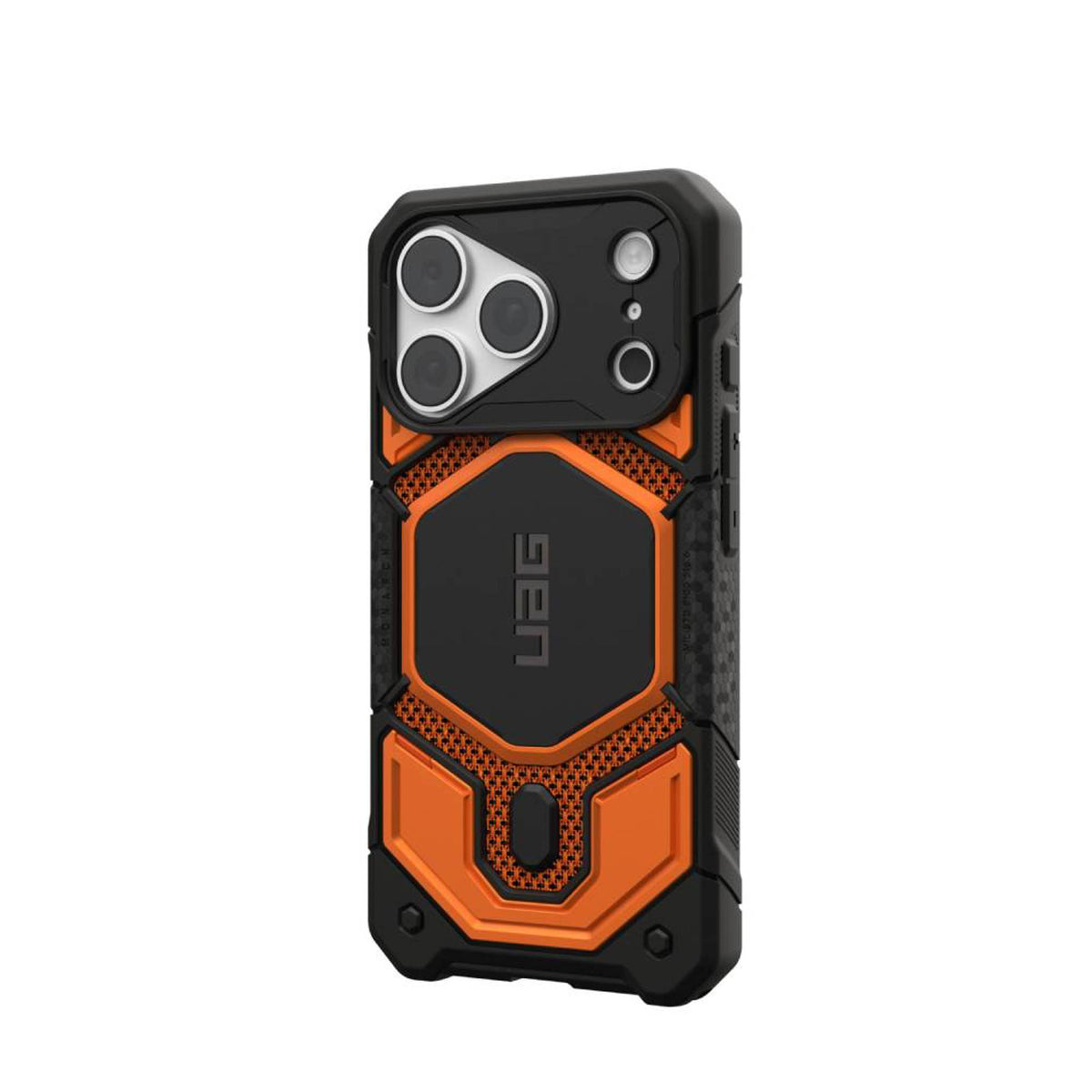 iPhone 18 Pro Max / 17 Pro Max UAG Monarch Pro Deksel - MagSafe Kompatibel - Kevlar Burnt Orange