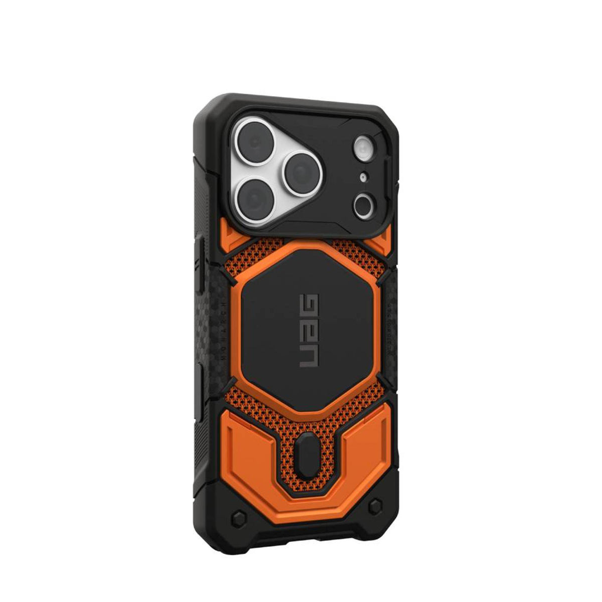 iPhone 18 Pro Max / 17 Pro Max UAG Monarch Pro Deksel - MagSafe Kompatibel - Kevlar Burnt Orange