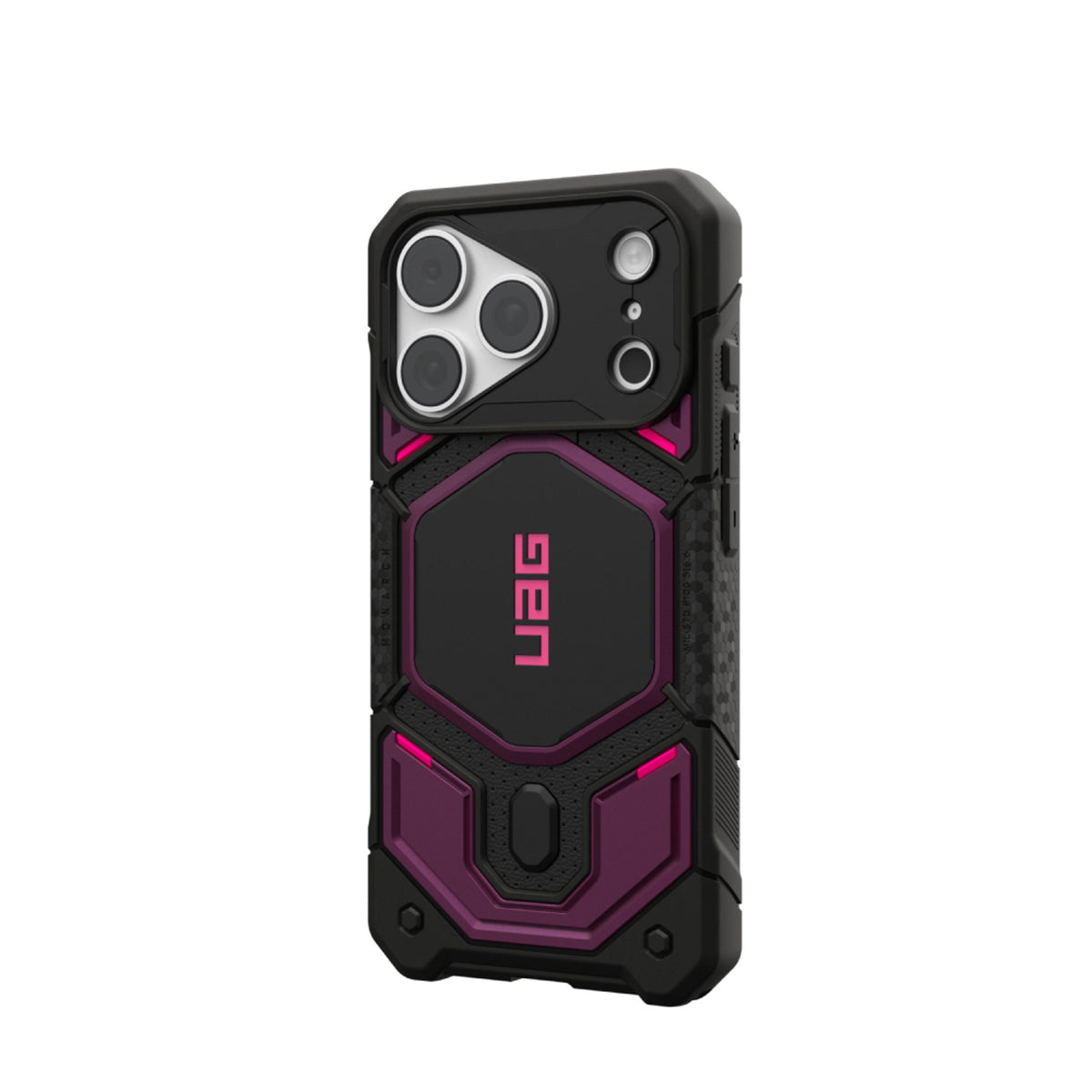iPhone 18 Pro / 17 Pro UAG Monarch Pro Deksel - MagSafe Kompatibel - Deep Purple Synth