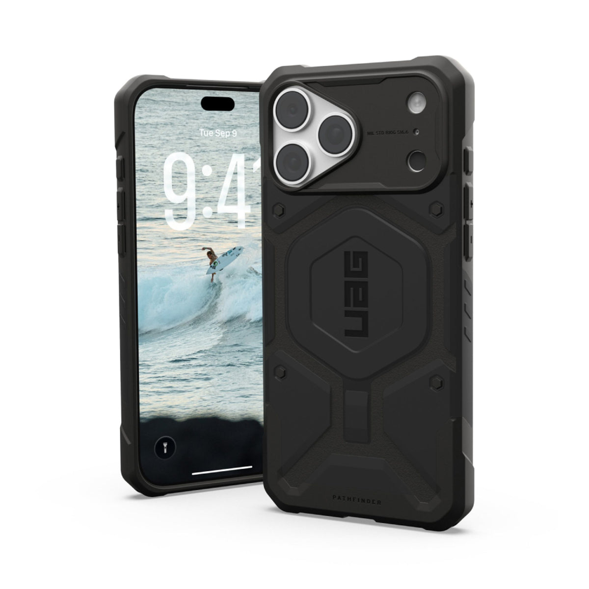 iPhone 18 Pro Max / 17 Pro Max Pathfinder Deksel - MagSafe Kompatibel - Svart