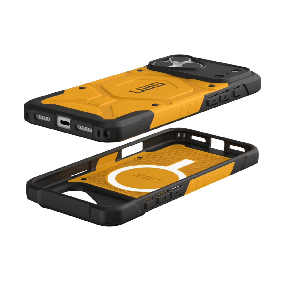 iPhone 18 Pro Max / 17 Pro Max Pathfinder Deksel - MagSafe Kompatibel - Gul