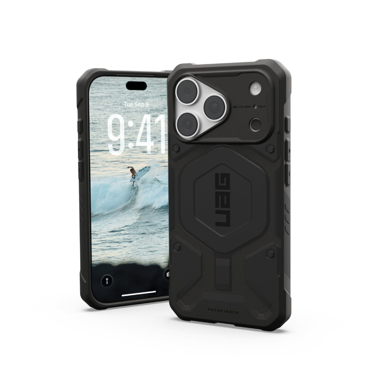iPhone 18 Pro / 17 Pro Pathfinder Deksel - MagSafe Kompatibel - Svart