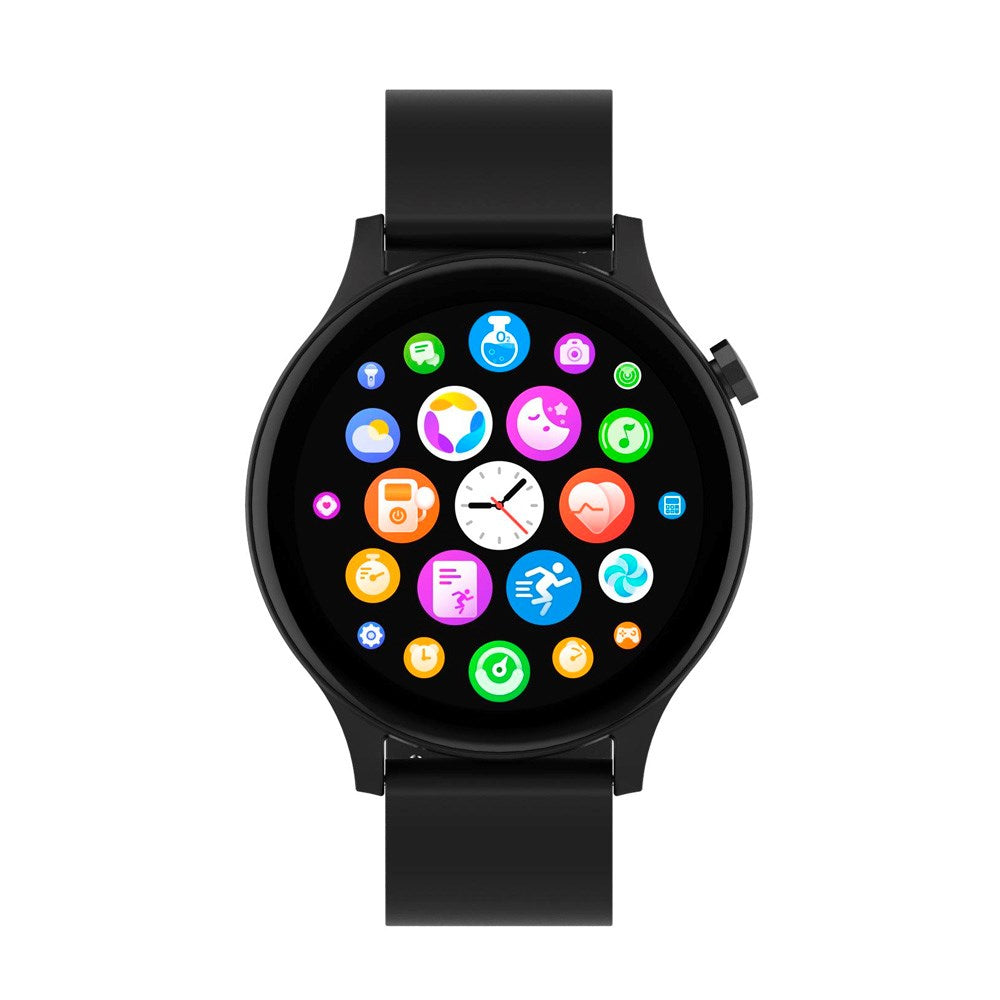 Denver Bluetooth Smartklokke med Innebygd Helsesporing & Stemmekontroll - Svart