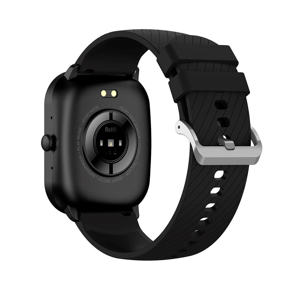 Denver SWC-187 Bluetooth Smartklokke med Helsesporing & Stemmekontroll - Svart