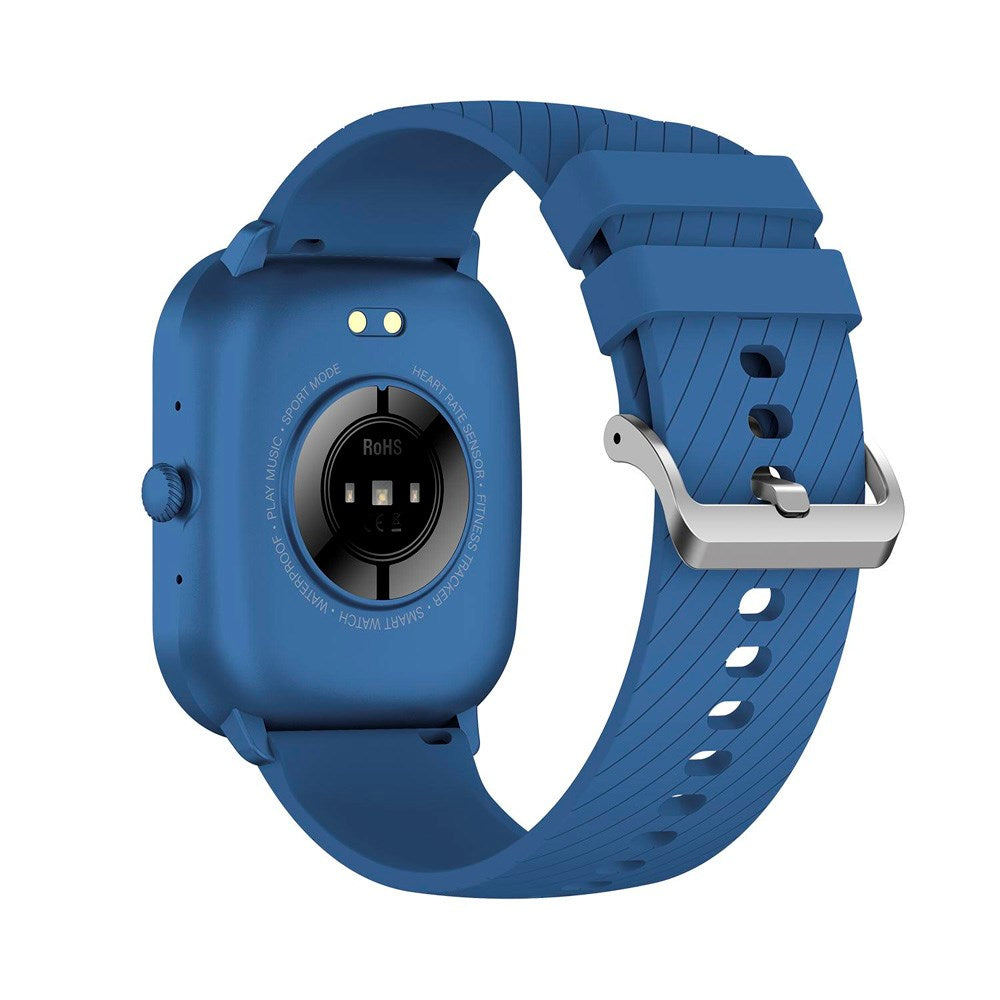 Denver SWC-187 Bluetooth Smartklokke med Helsesporing & Stemmekontroll - Blå