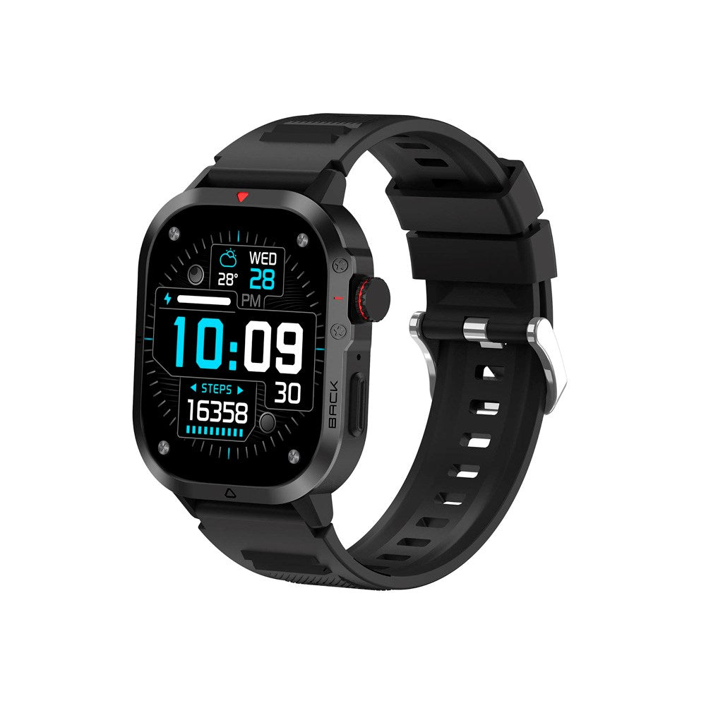 Denver SWC-195 Smartklokke med Bluetooth & Helsesporing - Svart