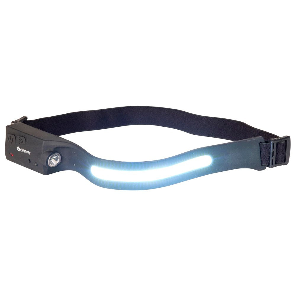 Denver LED Hodelykt med Reflektor - Svart