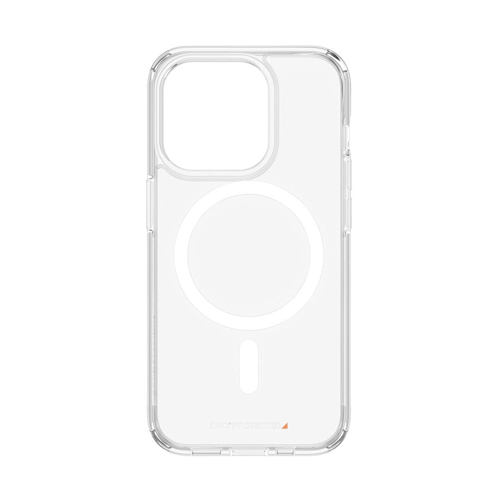 iPhone 15 Pro Deksel PanzerGlass D3O® Bio HardCase - MagSafe Kompatibel - Gjennomsiktig