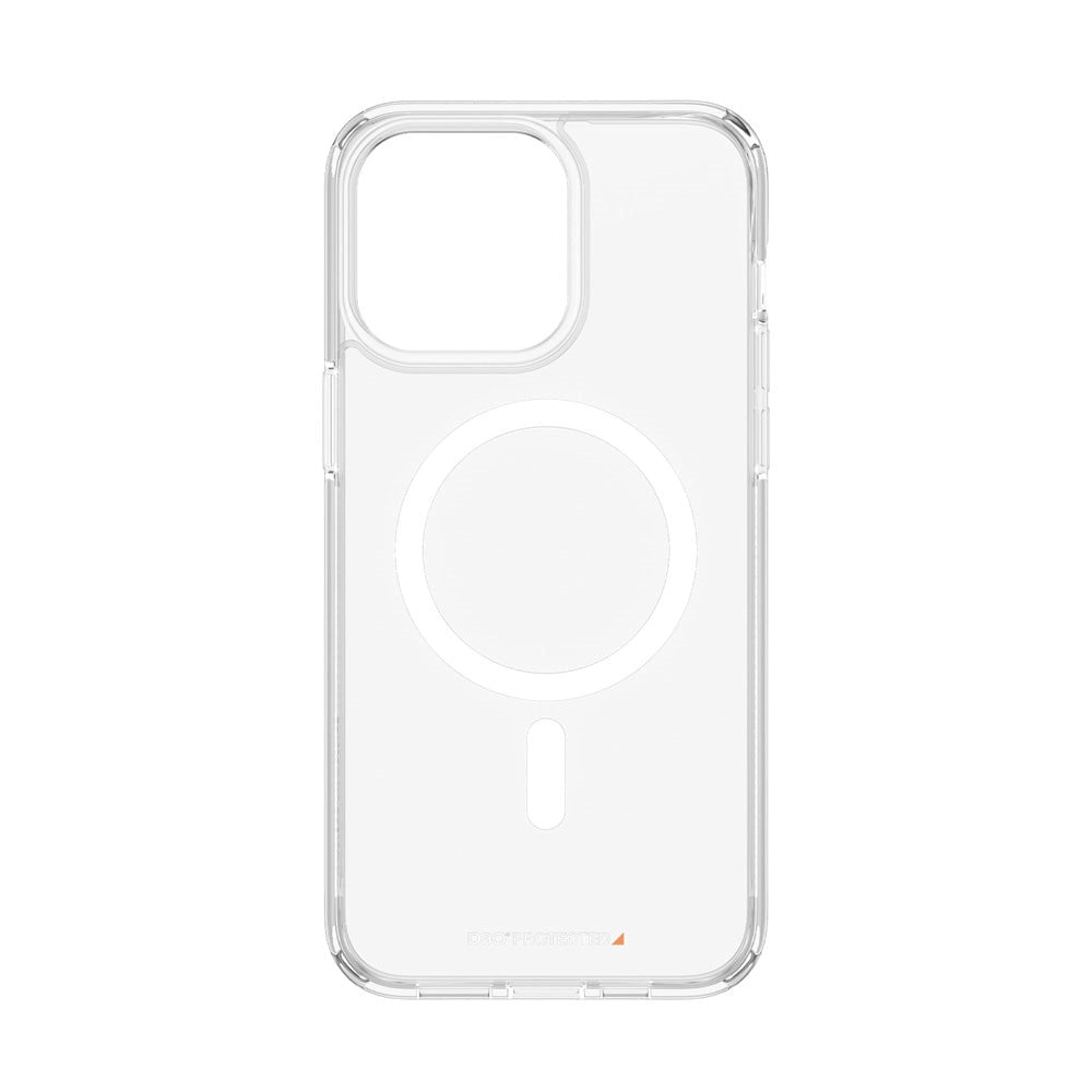 iPhone 15 Pro Max Deksel PanzerGlass D3O® Bio HardCase - MagSafe Kompatibel - Gjennomsiktig