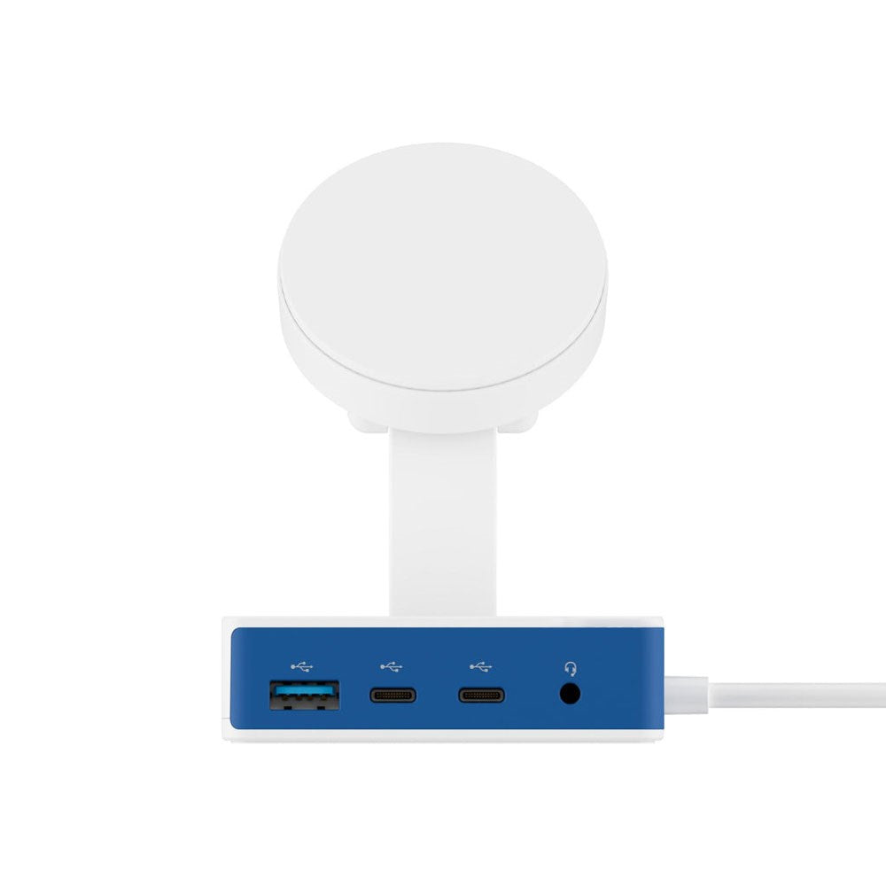 Hyper HyperDrive Flex MagCharge USB-C Docking Station - Hvit / Blå