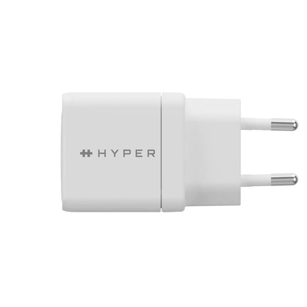 Hyper HyperJuice 35W Vegglader m. 2x USB-C - Hvit