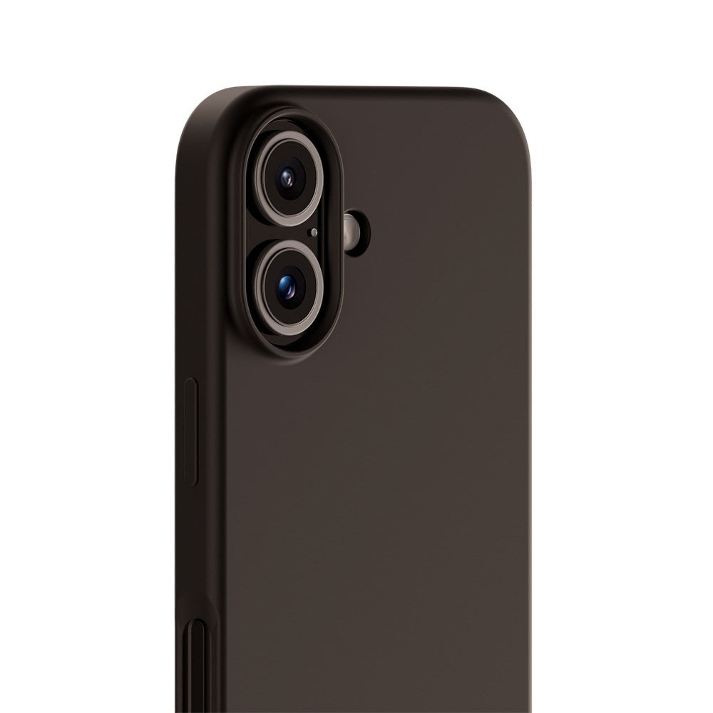 Holdit iPhone 16 Plus Soft Touch Silikon Deksel - Black