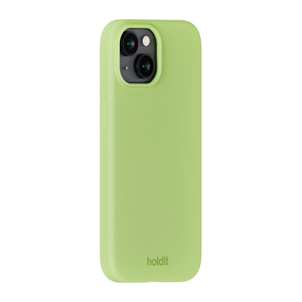 Holdit iPhone 15 Soft Touch Silikon Deksel - Matcha