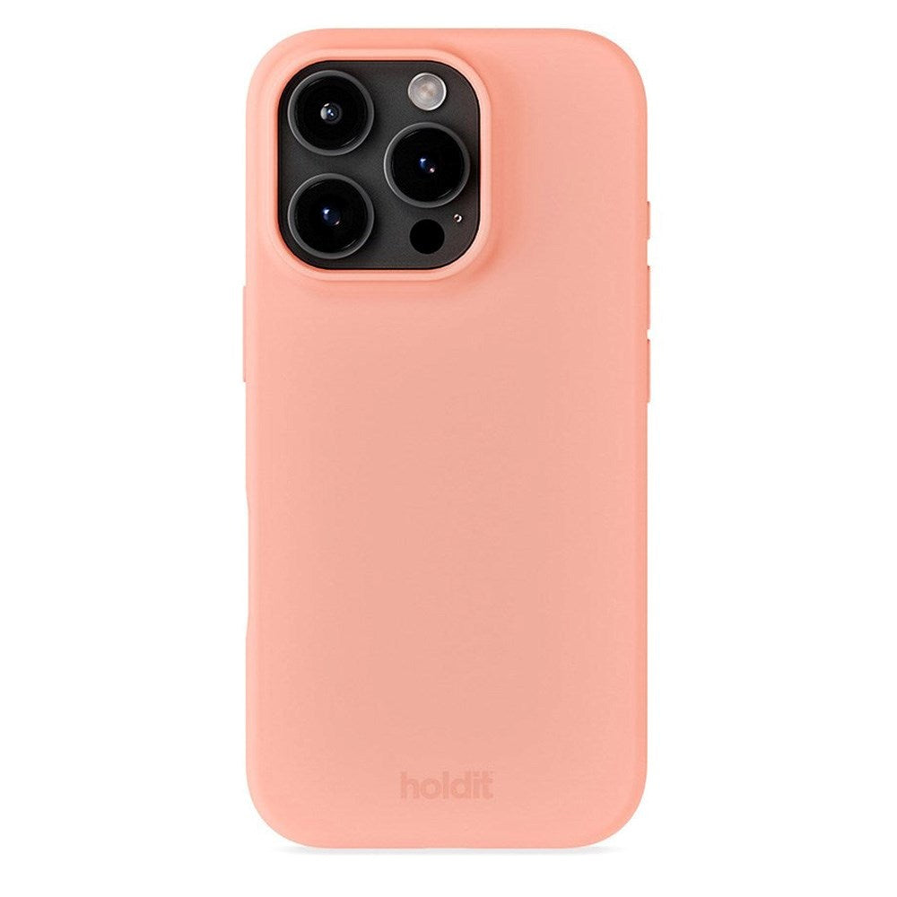 Holdit iPhone 16 Pro Max Soft Touch Silikon Deksel - Pink Grape