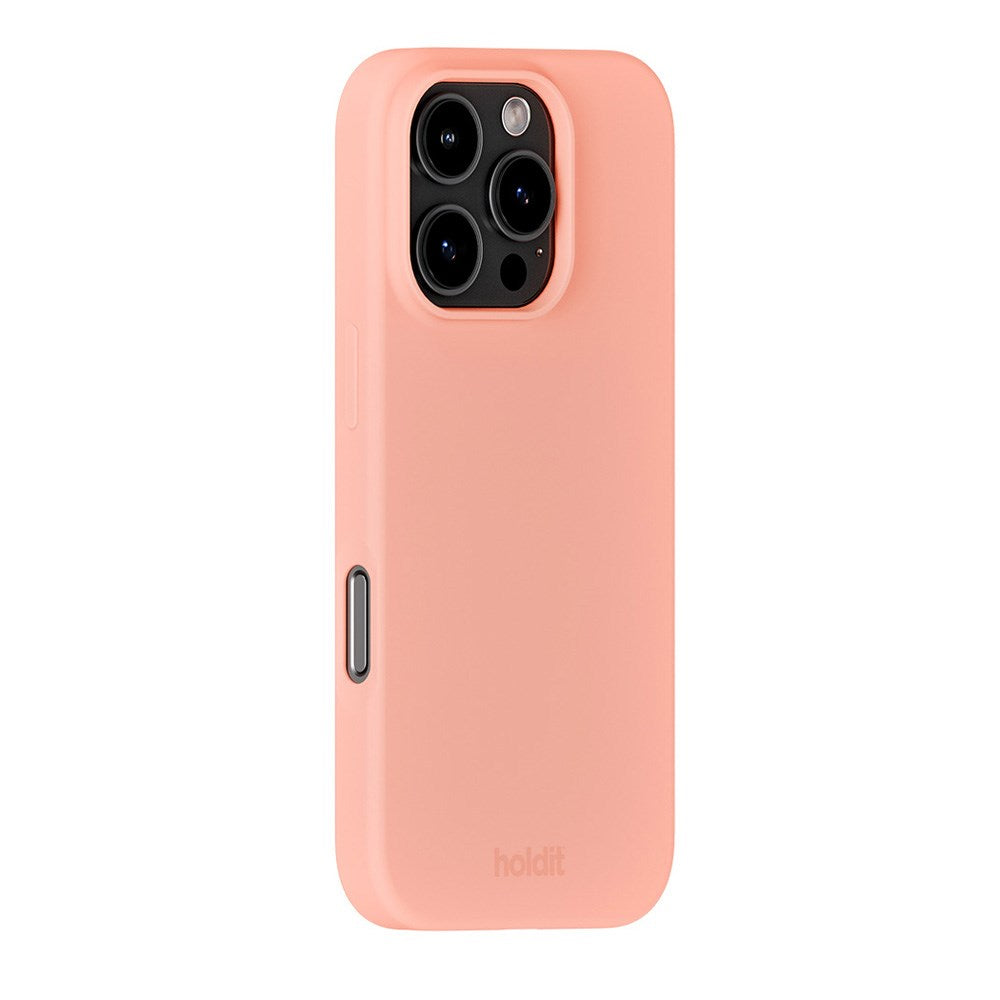 Holdit iPhone 16 Pro Max Soft Touch Silikon Deksel - Pink Grape