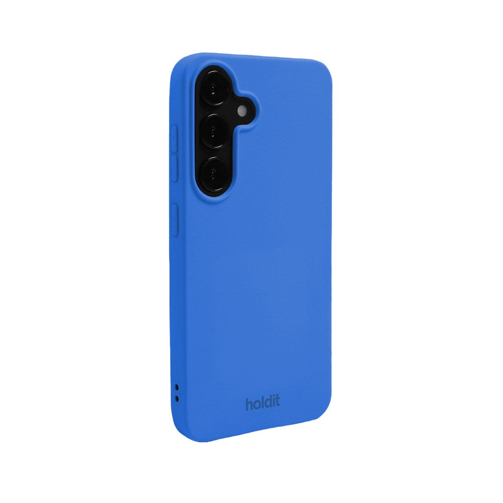 Holdit Samsung Galaxy S25 Soft Touch Silikon Deksel - Sky Blue