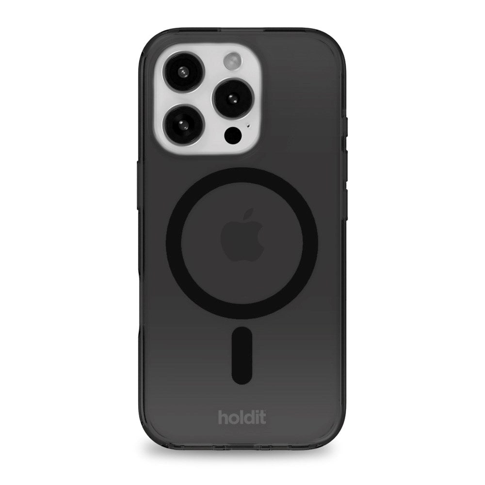 Holdit iPhone 16 Pro MagSafe Deksel - Black