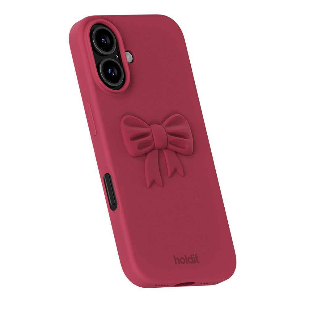 Holdit 3D Silicone Sticker Sløyfe - Red Velvet