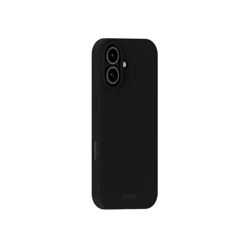 Holdit iPhone 17 Soft Touch Silikon Deksel - Black