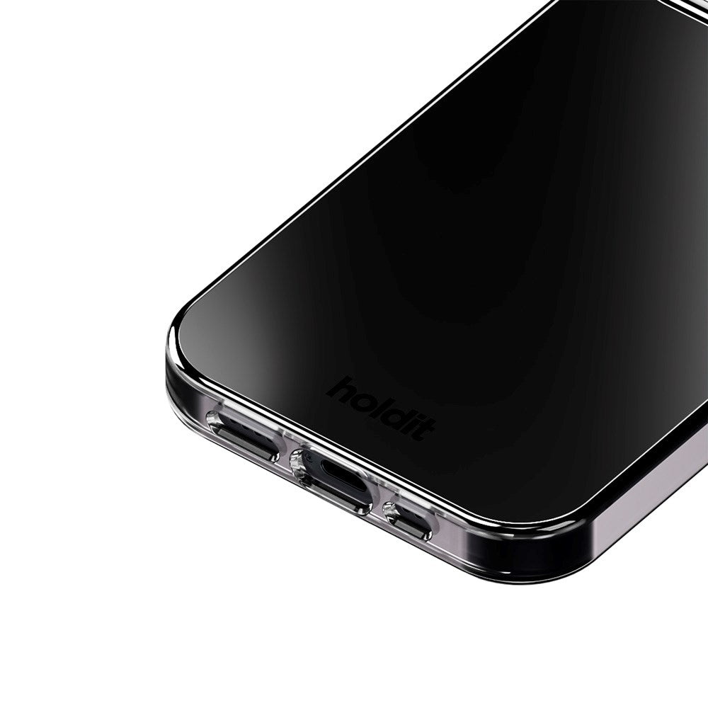 Holdit iPhone 17e / 16e / 15 / 14 / 13 Mirror Deksel - MagSafe Kompatibel - Svart