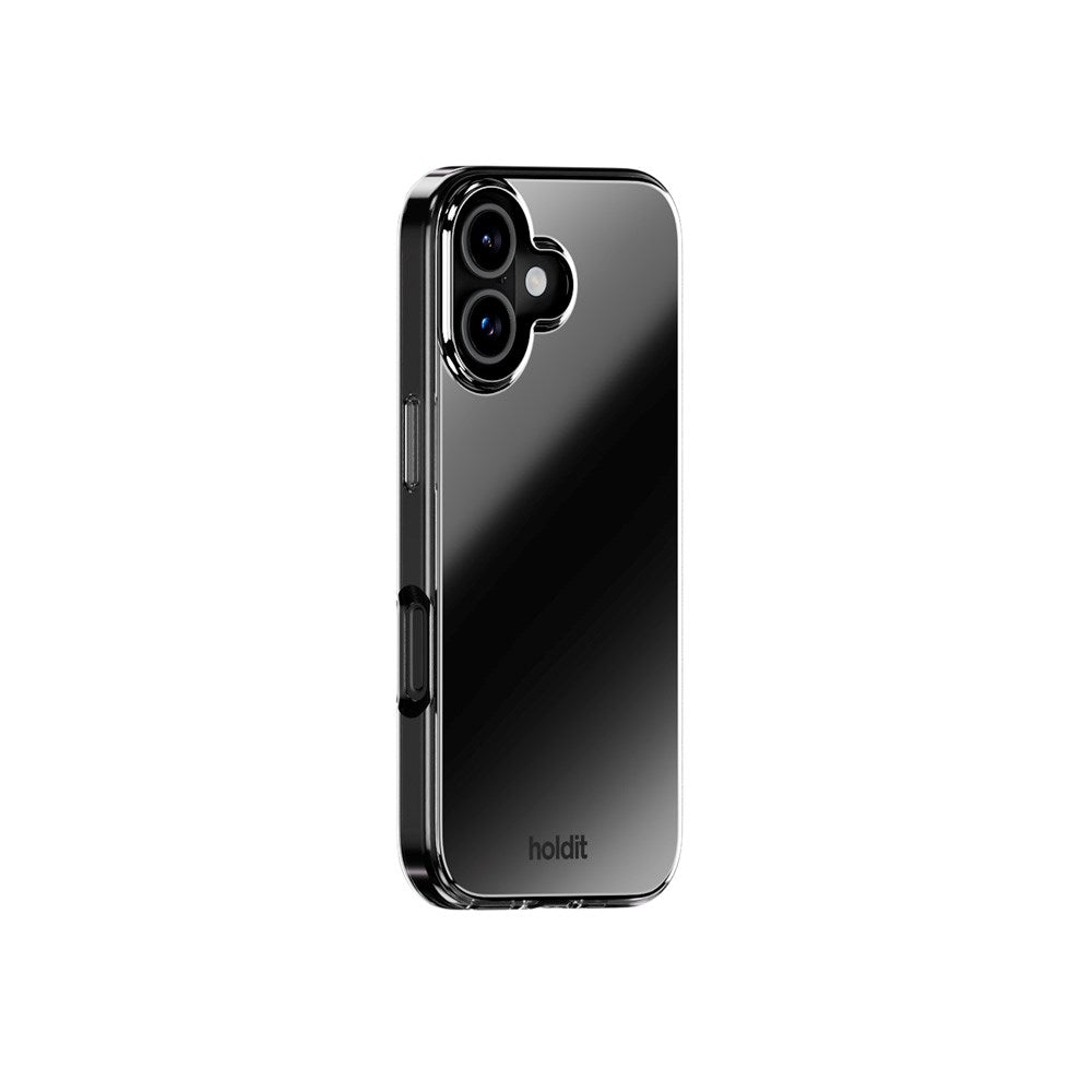 Holdit iPhone 17 Mirror Deksel - MagSafe Kompatibel - Svart