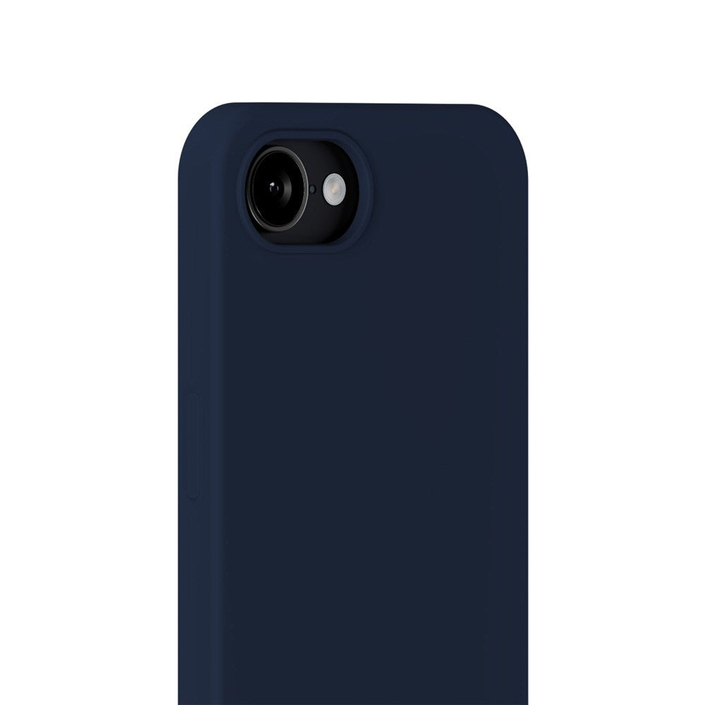 Holdit iPhone 17e / 16e Soft Touch Silikon Deksel - Midnight Blue