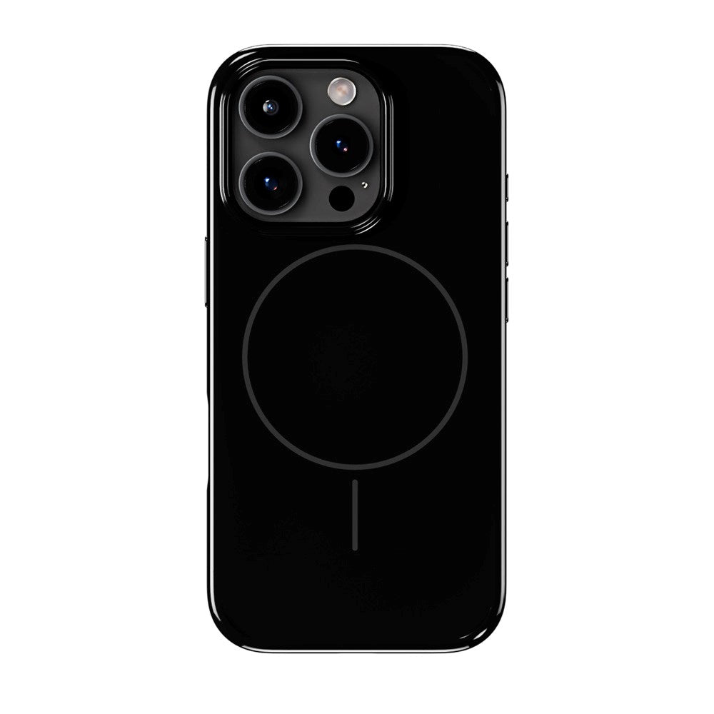Holdit iPhone 16 Pro Mono Case - MagSafe Kompatibel - Black / Gray