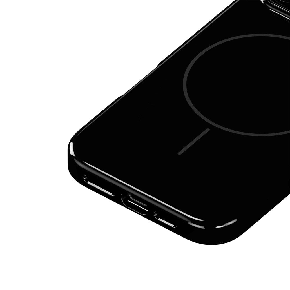 Holdit iPhone 16 Pro Max Mono Case - MagSafe Kompatibel - Black / Gray