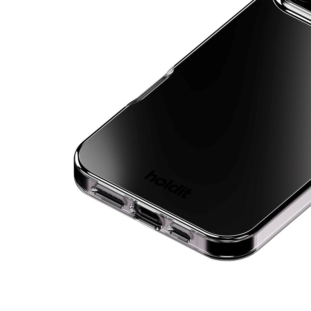 Holdit iPhone 16 Pro Max Mirror Deksel - MagSafe Kompatibel - Svart