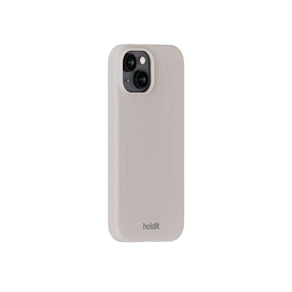 iPhone 14 / 13 Holdit Soft Touch Silikon Deksel - Wool Gray