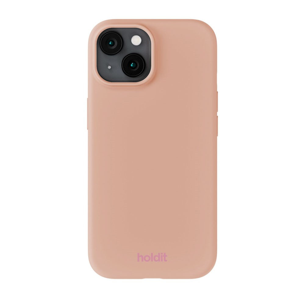 iPhone 14 / 13 Holdit Soft Touch Silikon Deksel - Bare Pink