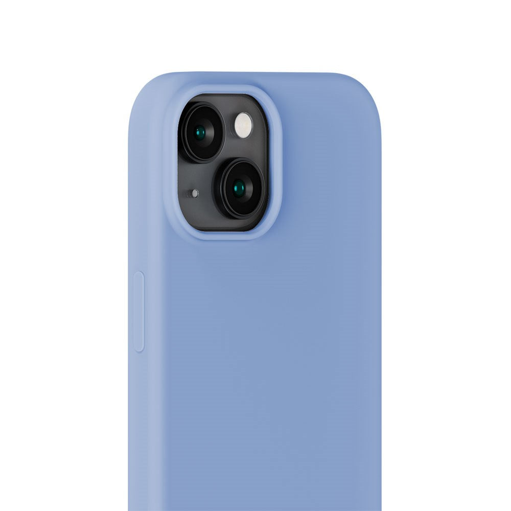 iPhone 15 Holdit Soft Touch Silikon Deksel - Soft Cobalt
