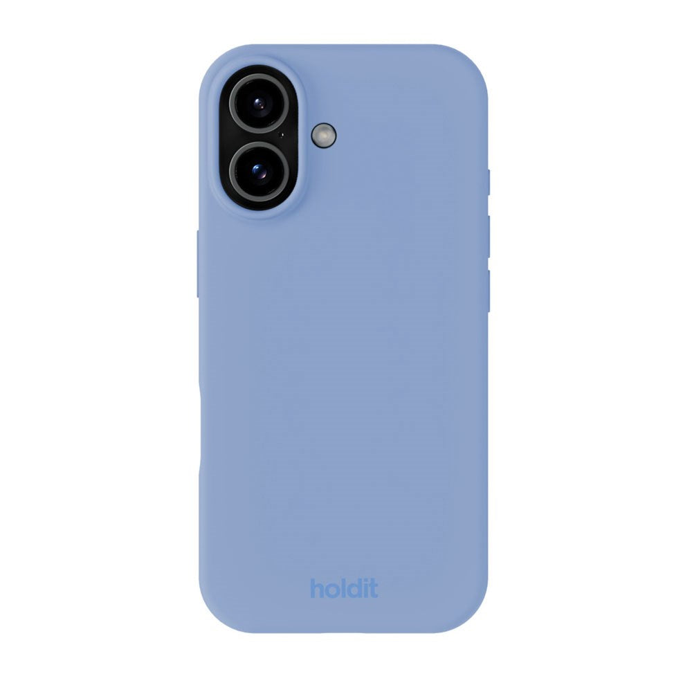iPhone 17 Holdit Soft Touch Silikon Deksel - Soft Cobalt