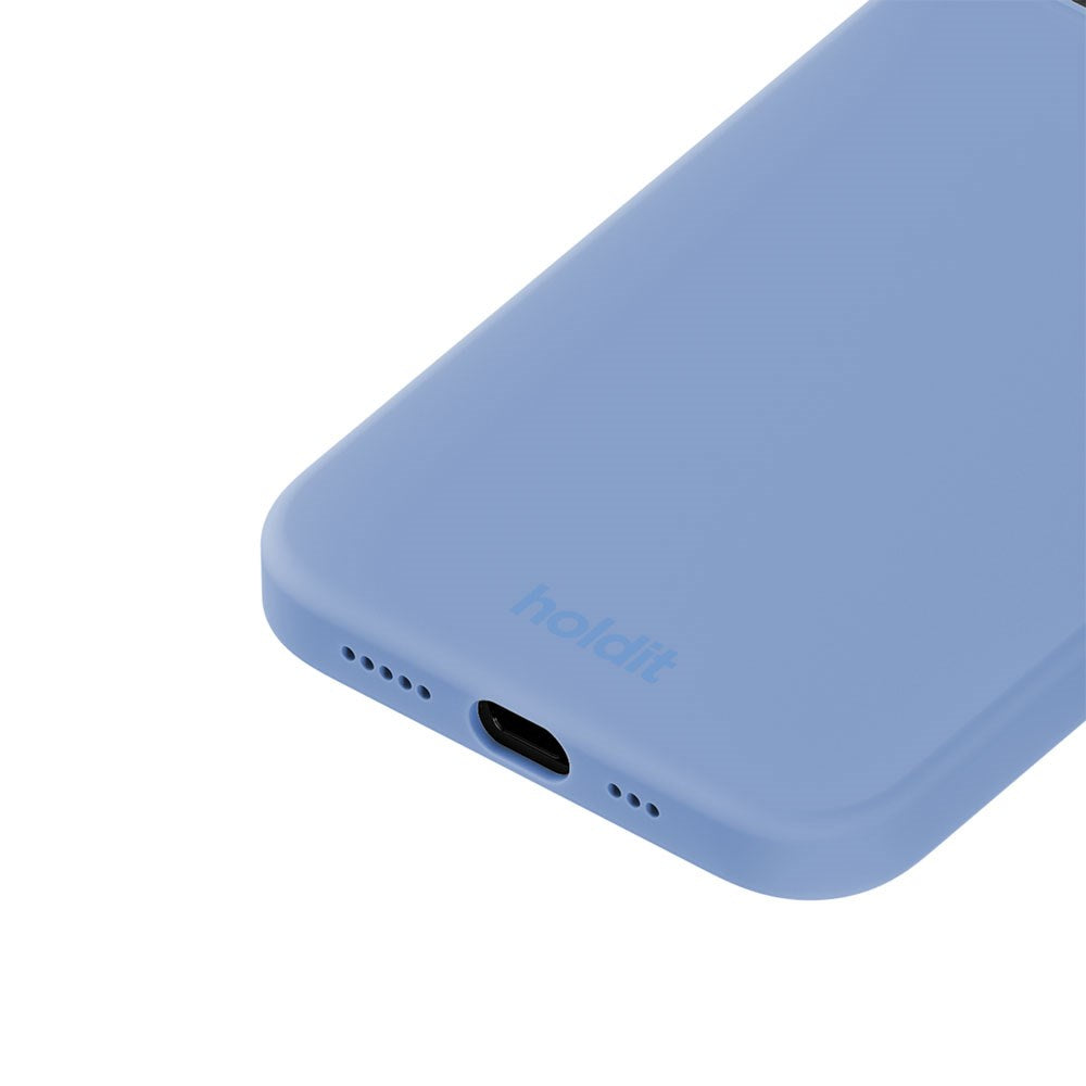 iPhone 12 / 12 Pro Holdit Soft Touch Silikon Deksel - Soft Cobalt