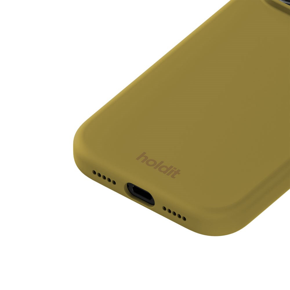 iPhone 17 Pro Max Holdit Soft Touch Silikon Deksel - Warm Olive