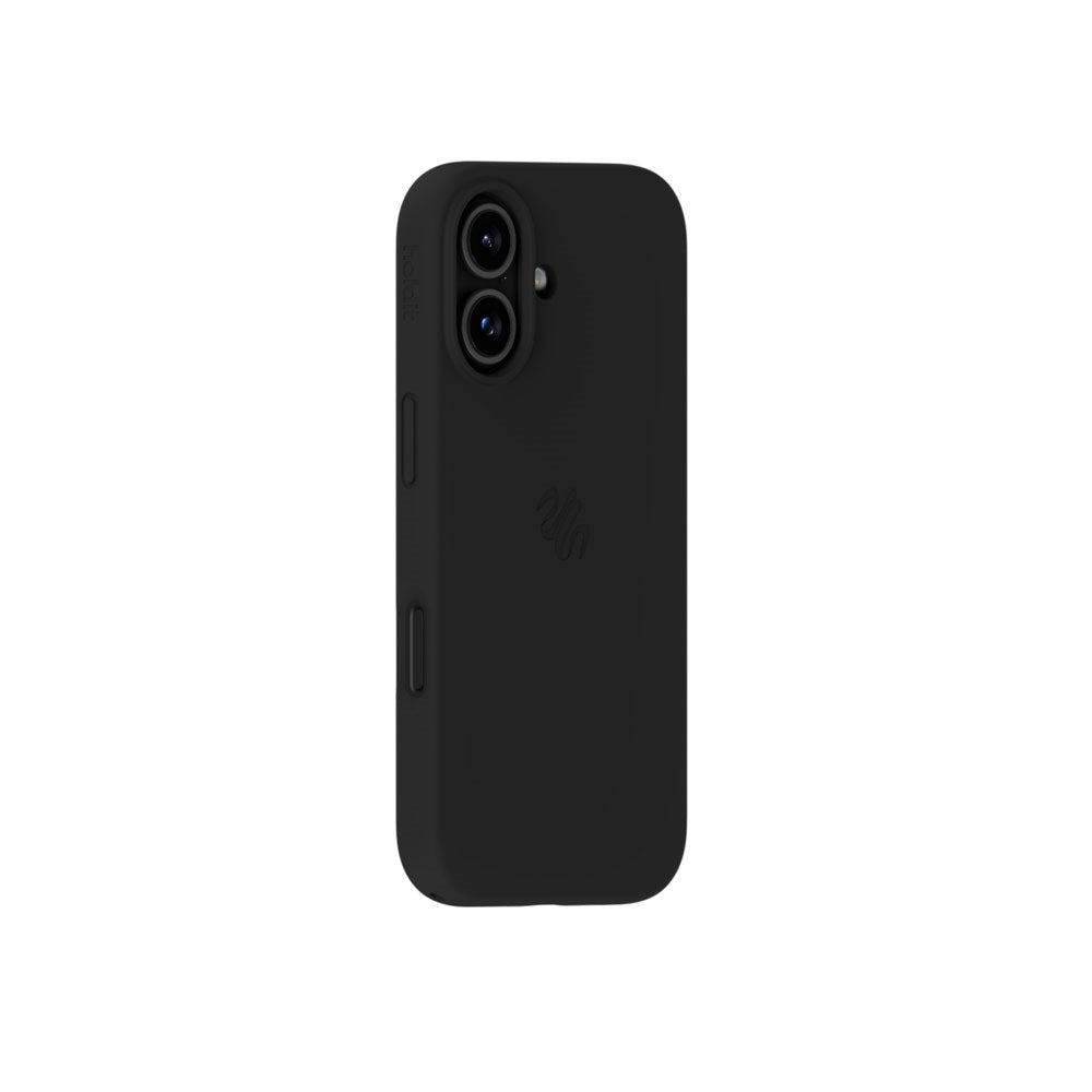 iPhone 17 Holdit Soft Touch MagSafe Silikon Deksel - Black
