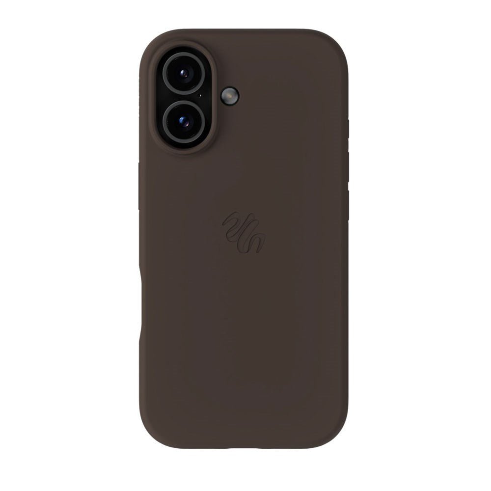 iPhone 17 Holdit Soft Touch MagSafe Silikon Deksel - Chocolate