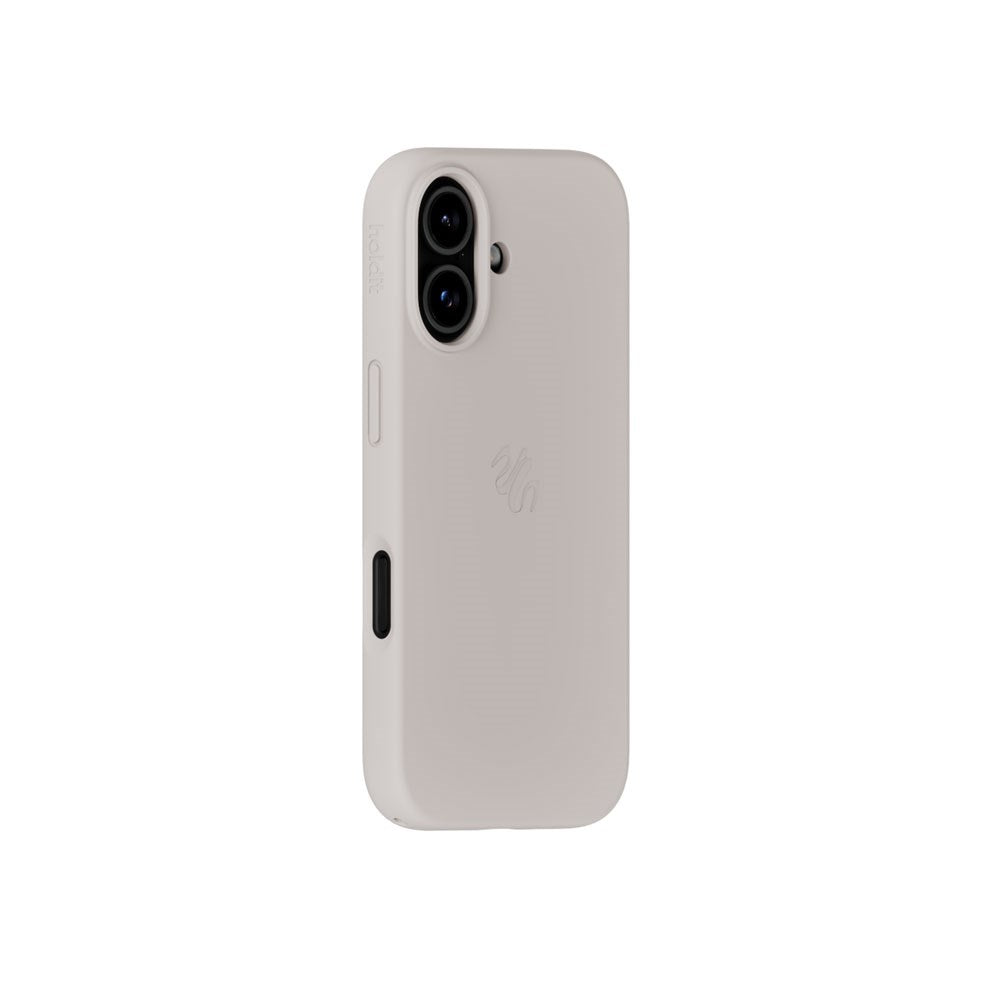 iPhone 17 Holdit Soft Touch MagSafe Silikon Deksel - Wool Gray