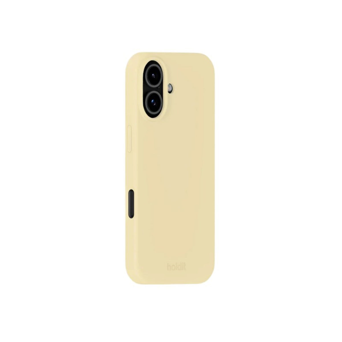 Holdit iPhone 17 Soft Touch Silikon Deksel - Butter Yellow