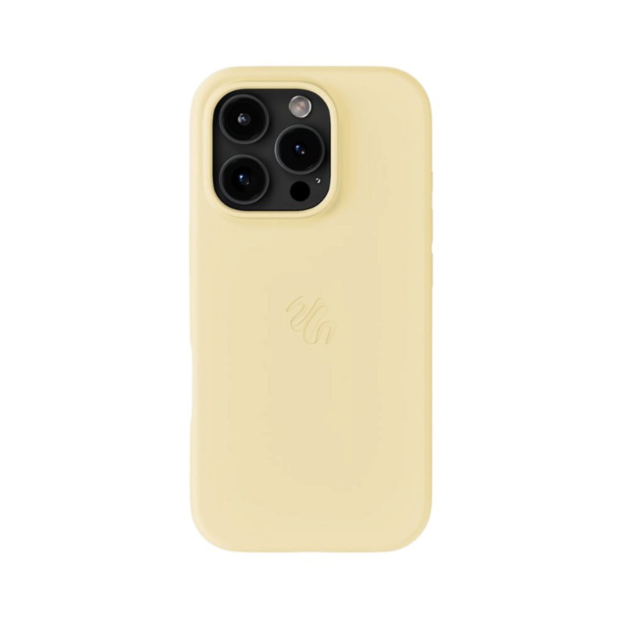 iPhone 16 Pro Holdit Soft Touch MagSafe Silikon Deksel - Butter Yellow