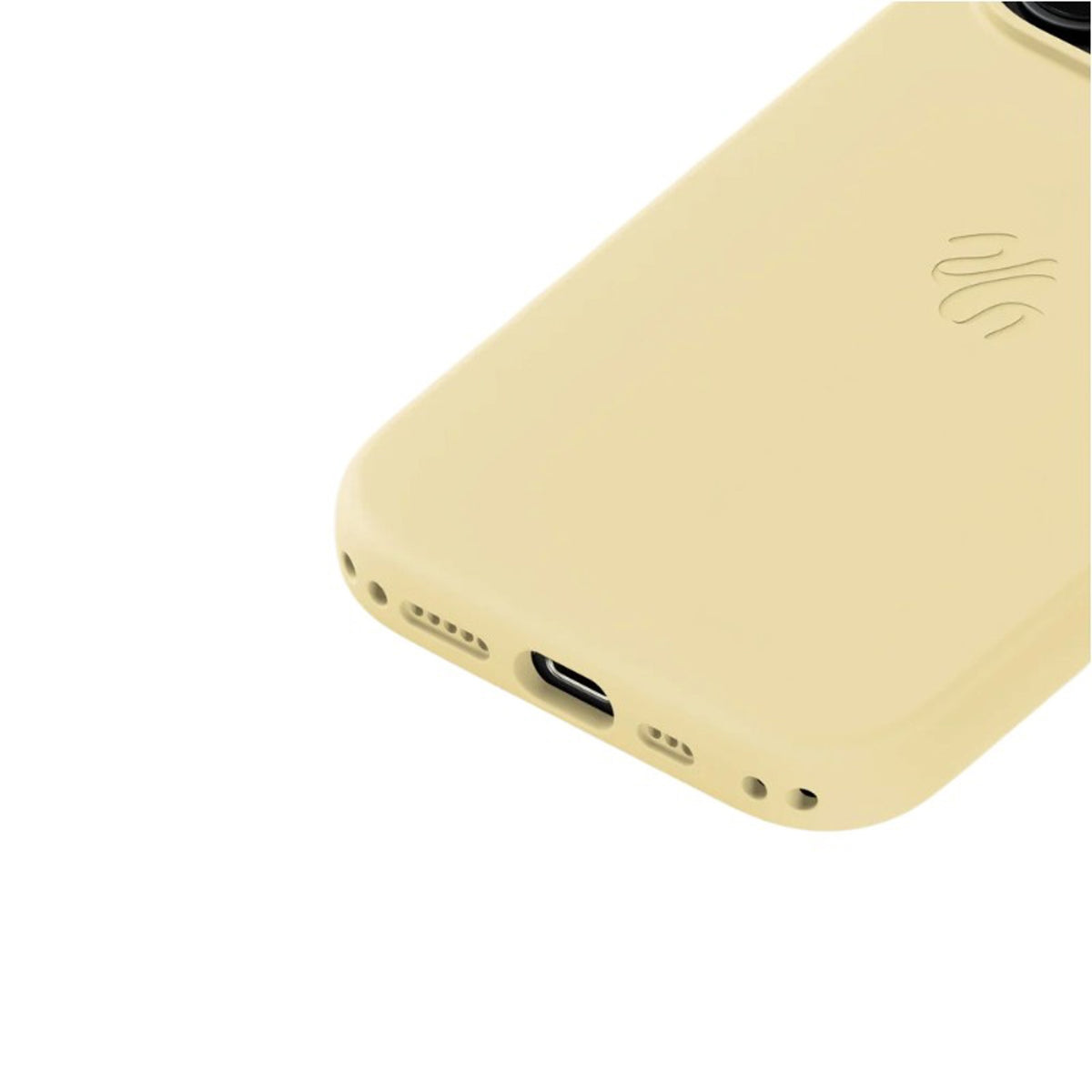 iPhone 16 Pro Holdit Soft Touch MagSafe Silikon Deksel - Butter Yellow