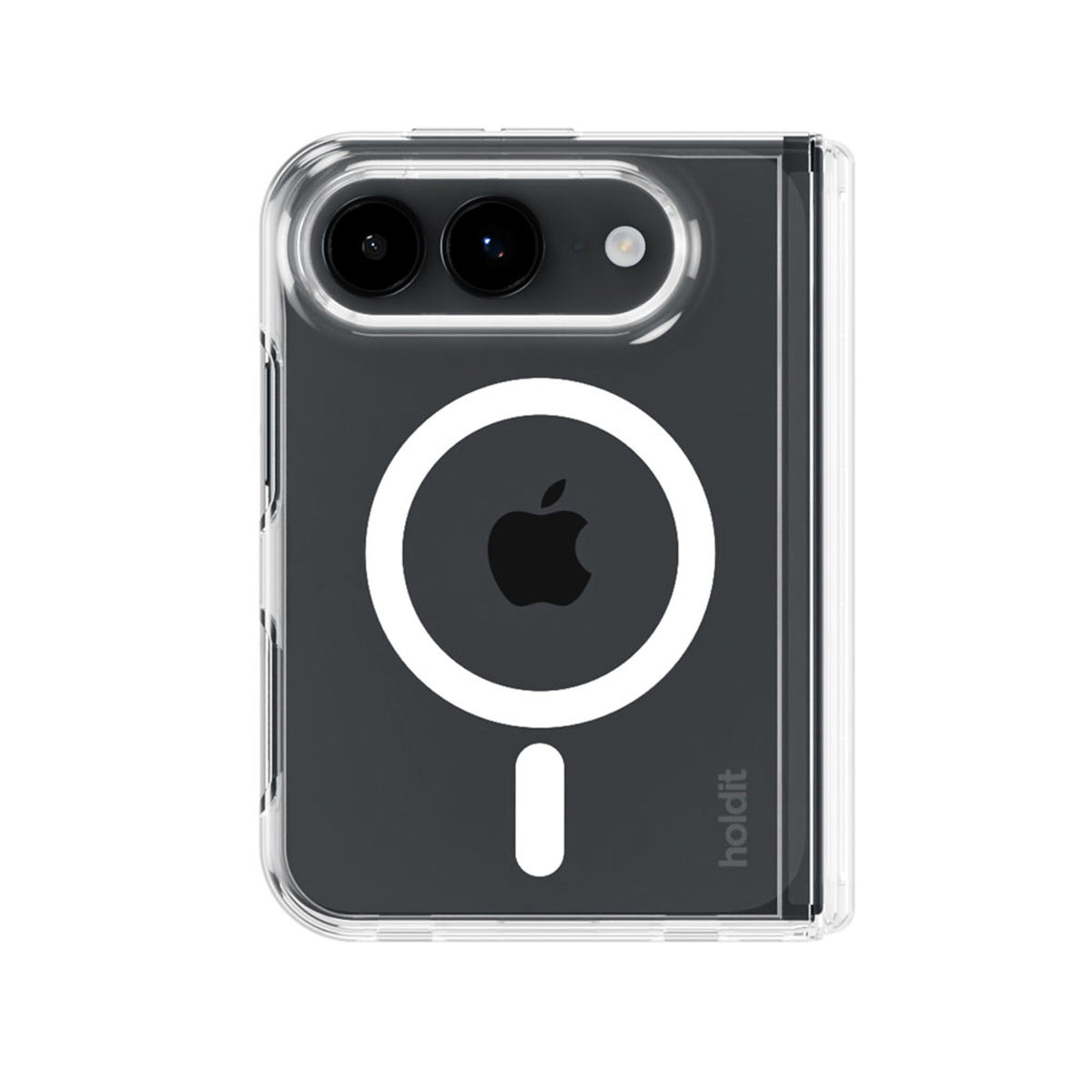 iPhone Duo Holdit Transparent Case - MagSafe Kompatibel - Transparent