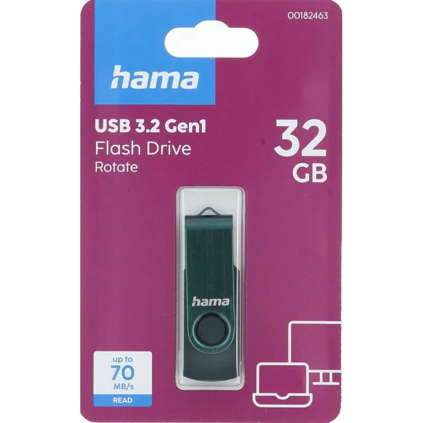 HAMA Roterbar USB-Pinne 3.2 - 32 GB