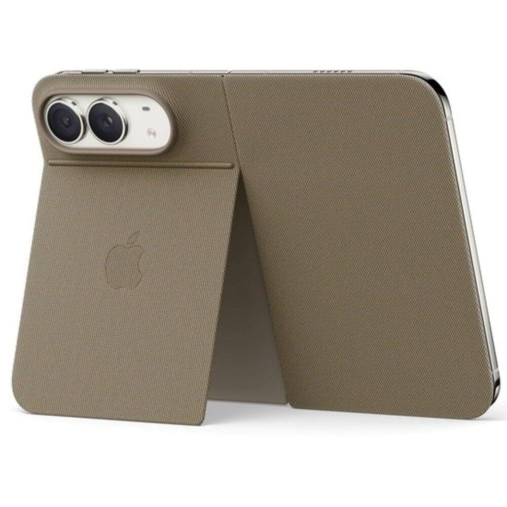 iPhone Duo Original Apple Folio Deksel m. Kickstand - MagSafe Kompatibel - Taupe (MKR64ZM/A)
