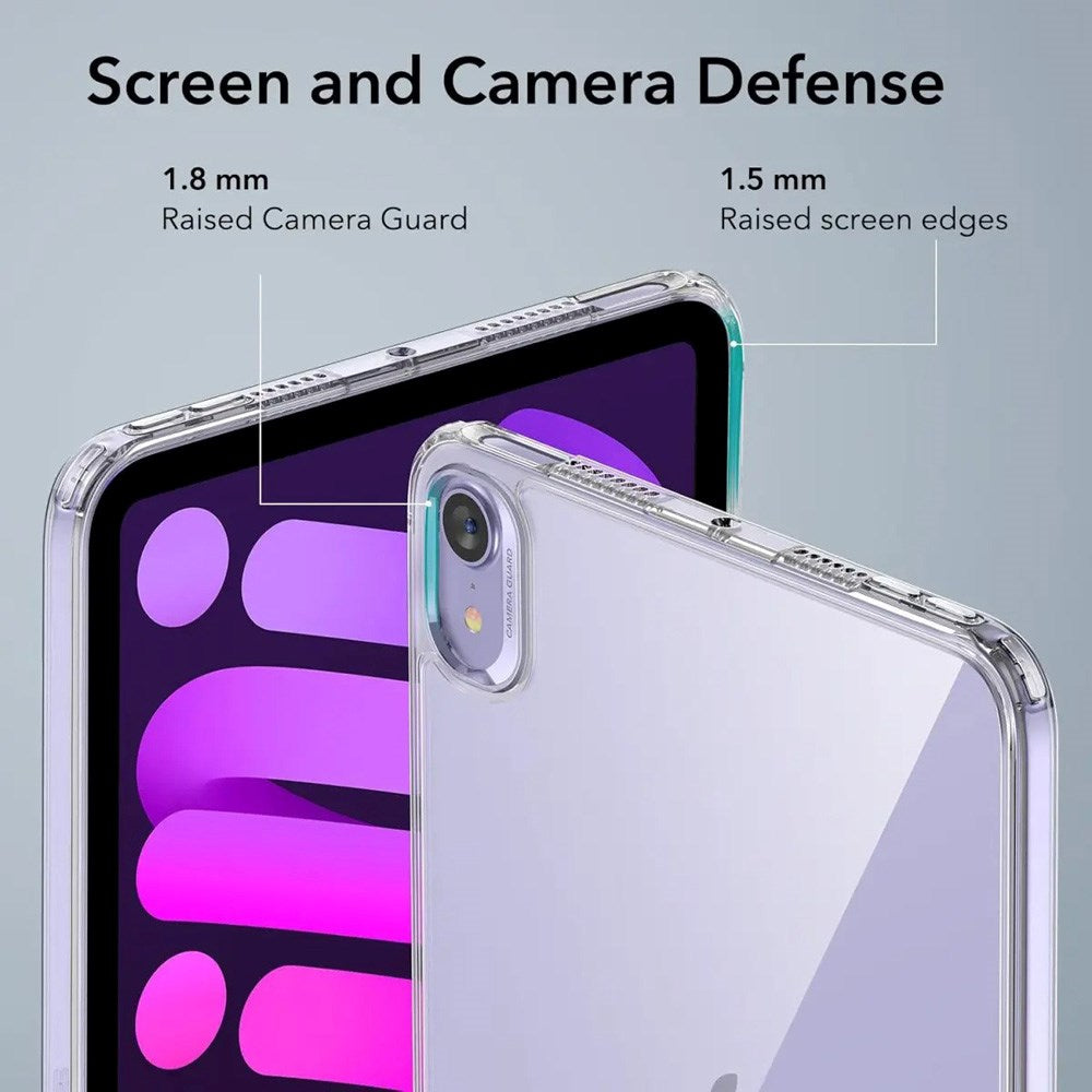 iPad Mini (2024 / 2021) ESR Hybrid Deksel - Gjennomsiktig