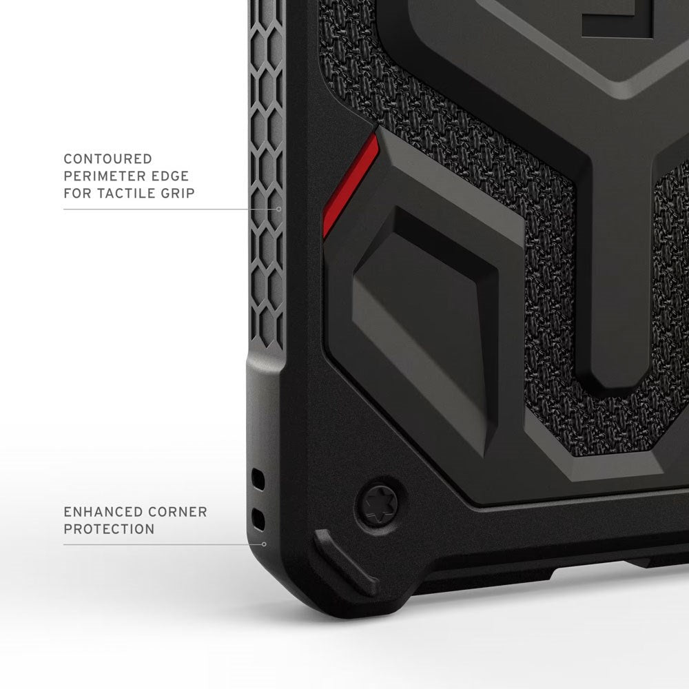 Samsung Galaxy S26 Ultra UAG Monarch Pro Kevlar Hybrid Deksel - MagSafe Kompatibel - Svart